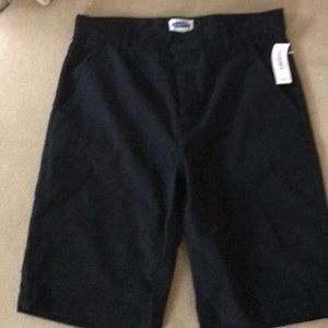 Old Navy Black Chino Shorts